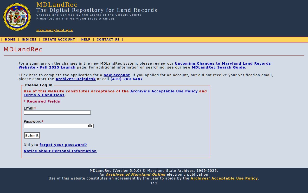 Columbia people search through Maryland Land Records