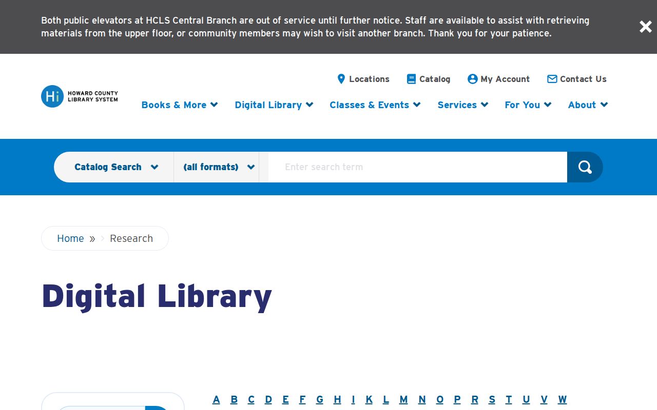 Columbia people directories research gateway at Howard County Library System